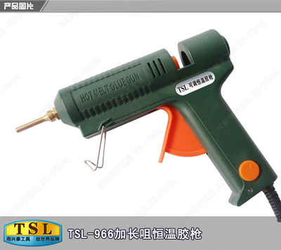 TSL-966 加长咀热熔胶枪 自动恒温调温胶枪